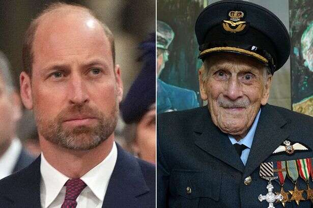 Prince William pays tribute to last surviving Battle of Britain pilot John Hemingway