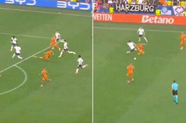 Declan Rice 'out muscled by kid' as Arsenal ace slips for Netherlands goal vs England