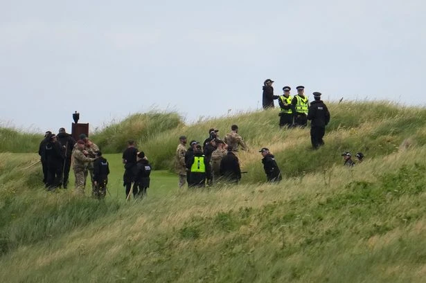 Trump's Turnberry golf resort sees 'police and military conduct major search operation'