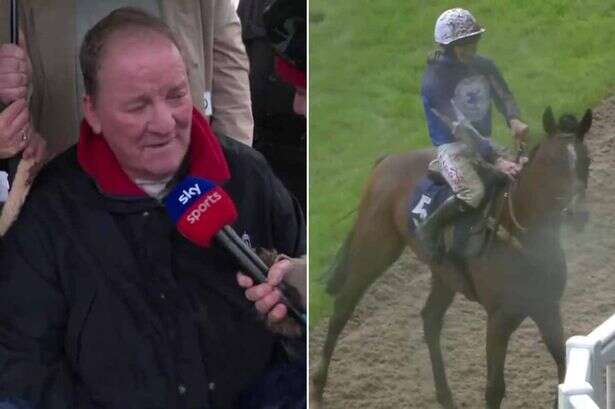 Racing owner who won £7,000 while in a coma breaks down in tears after watching horse win