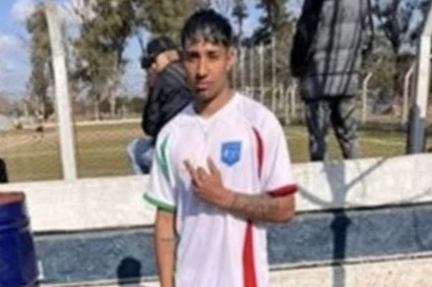 Footballer stabbed to death as riot breaks out and suspect's home set on fire