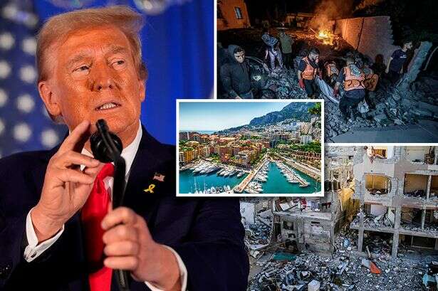 Donald Trump says bloodbath Gaza of bombed babies 'could be better holiday than Monaco'