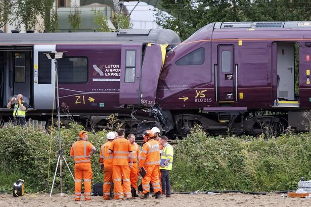 Bedford train crash driver passed red signal before horror collision injured over 100