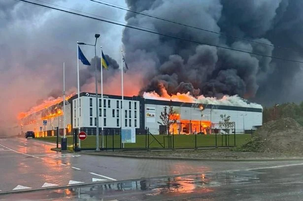 NATO jets scrambled after Putin's missiles hit city close to Poland border in overnight strikes