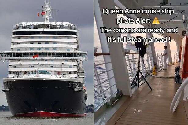 Cruise ship passengers receive ominous warning as luxury ship crosses into pirate-prone waters on its maiden voyage