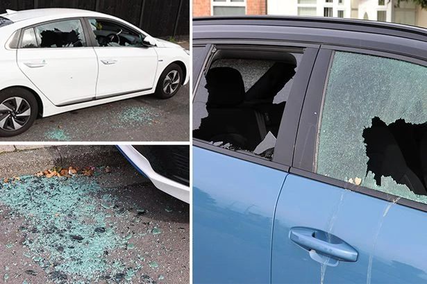 Airport 'parking wars' as cars abandoned, egged and smashed up on busy road