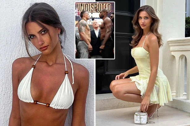 Ring girl for Oleksandr Usyk vs Daniel Dubois fight is model dubbed 'mind-blowing beauty'
