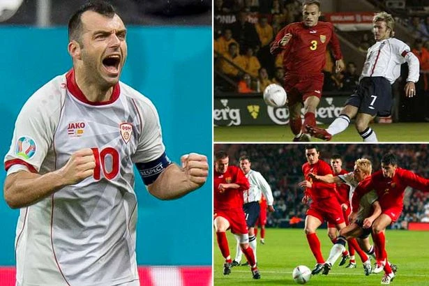 England faced Macedonia hero Goran Pandev in 2002 - here's where the starting XI are now