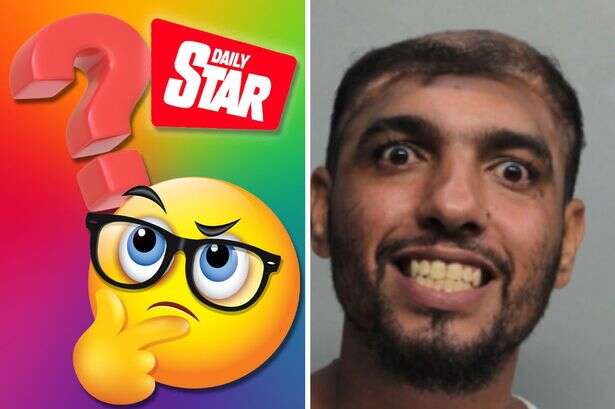 Daily Star Lunch Time Fun Time: Match the mugshot to the unusual crime