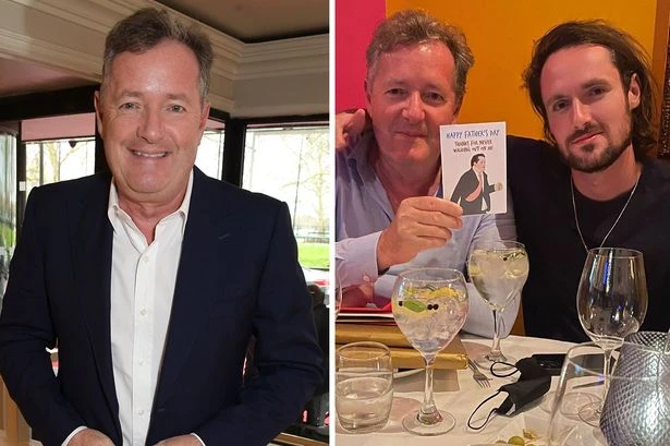 Piers Morgan's son Spencer pokes fun at GMB exit with hilarious Father's Day tribute