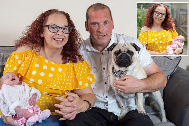 Woman, 43, facing appendix removal stunned she was in labour with ‘miracle’ baby