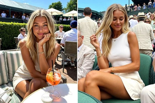 Stunning influencer stole Wimbledon show but even sports stars missed the truth