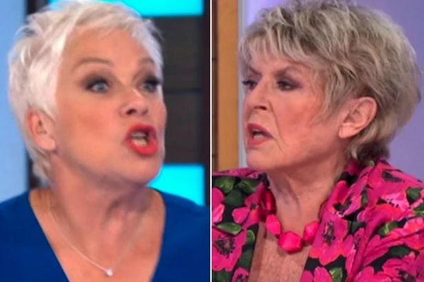 Denise Welch and Gloria Hunniford have brutal clash as Loose Women descends into chaos