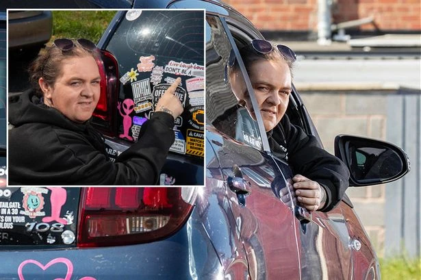 Woman, 29, who faced prison for bumper sticker with 'most offensive word' says it's 'funny'