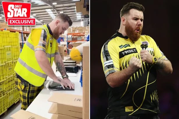 'I used to work in a warehouse – I still can't believe playing darts is my job'