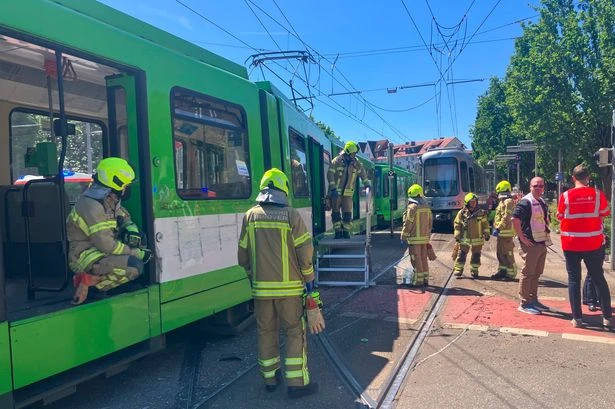 Multiple injured after 2 trams derail in horror crash as 'mass casualty' alert issued