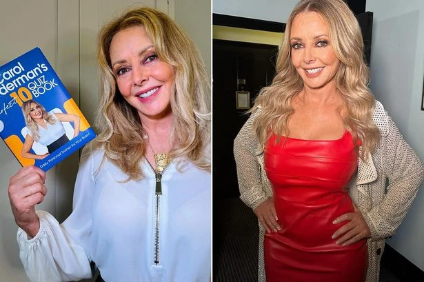 Carol Vorderman, 62, flashes bra in see-thorough top as fans 'can’t stop staring'