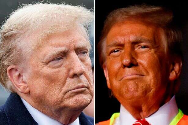 Trump 'goes orange' when he's stressed with luminous tan a sign 'he knows he'll lose'