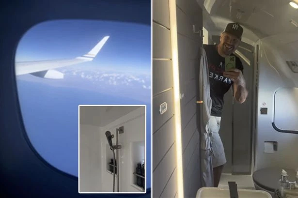 Inside Tyson Fury's epic private jet – huge bed, plush sofas and en-suite shower