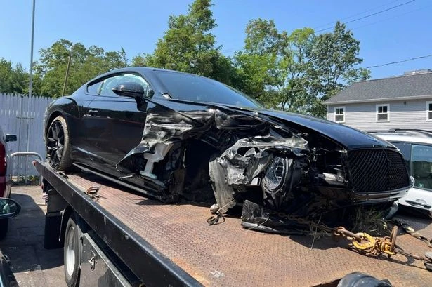 Ex-WWE boss Vince McMahon involved in car crash as expensive Bentley left crumpled
