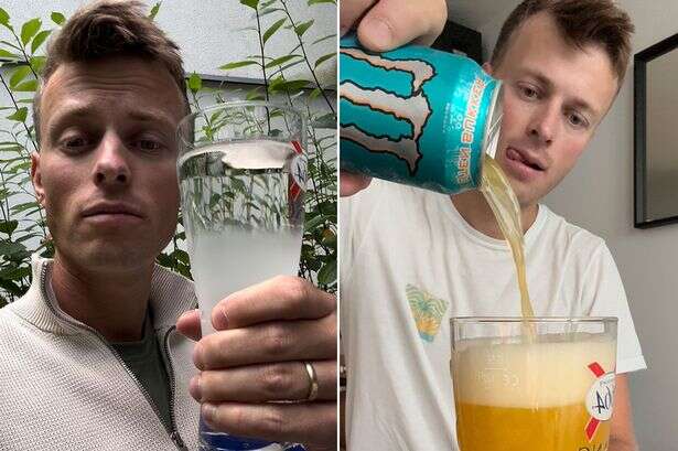 Fears for lad's health as he downs pints of beer and Monster with single gulp on TikTok