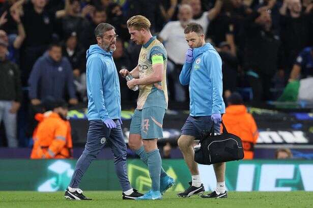 Pep Guardiola sweating on Kevin De Bruyne fitness after Champions League draw