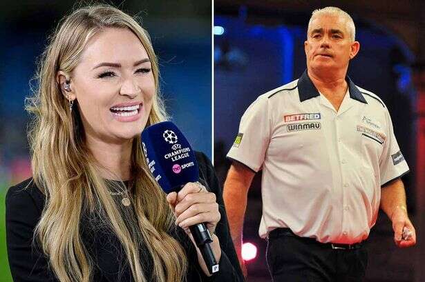 'Heart-throb of darts' Steve Beaton explains accidental kiss with Laura Woods