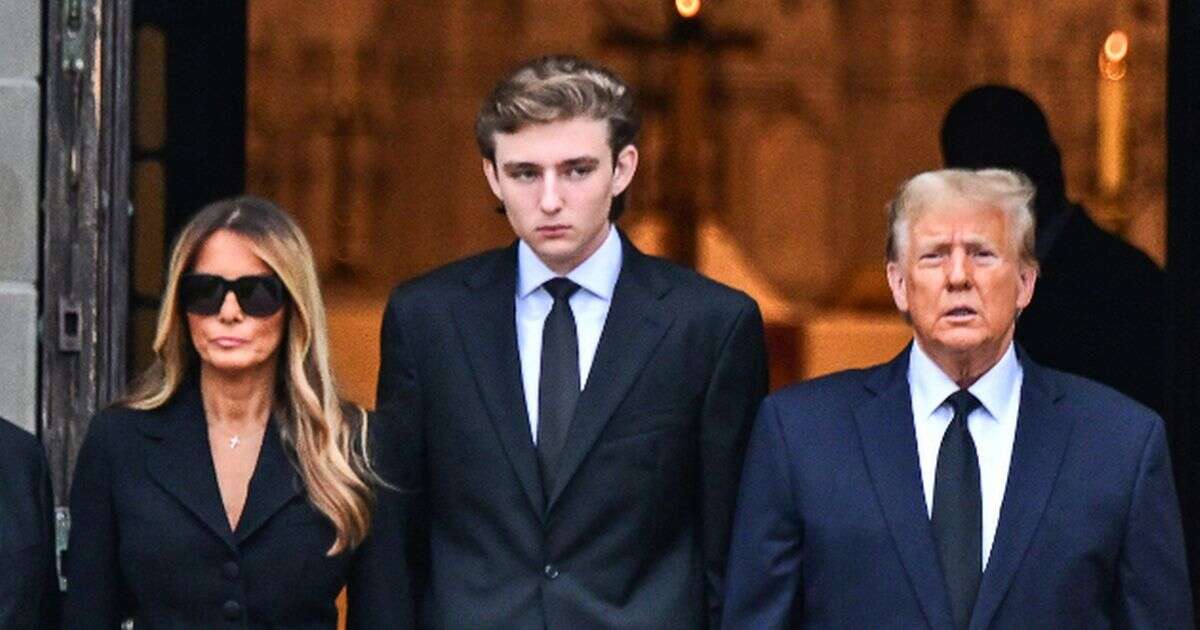 Melania and Barron Trump arrive in NYC to support Donald amid guilty verdict