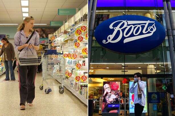 Major high street brands Tesco and Boots to close stores this month