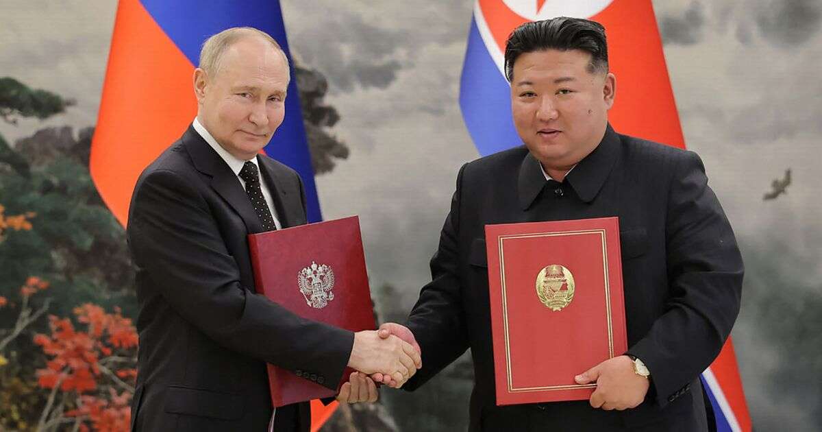 Kim Jong-un personally gave order for troops to support Putin's 'holy war' in Ukraine