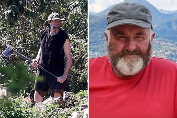 Axe-armed 'illegal immigrant' pictured on land of farmer he's suspected of chopping up