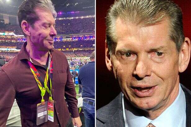 Ex-WWE chairman Vince McMahon 'looks thin' at Super Bowl in rare public appearance