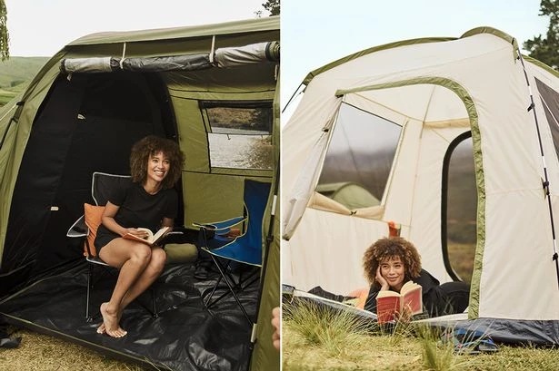 Lidl's new camping range includes 4-man tent for under £100 as festival season nears