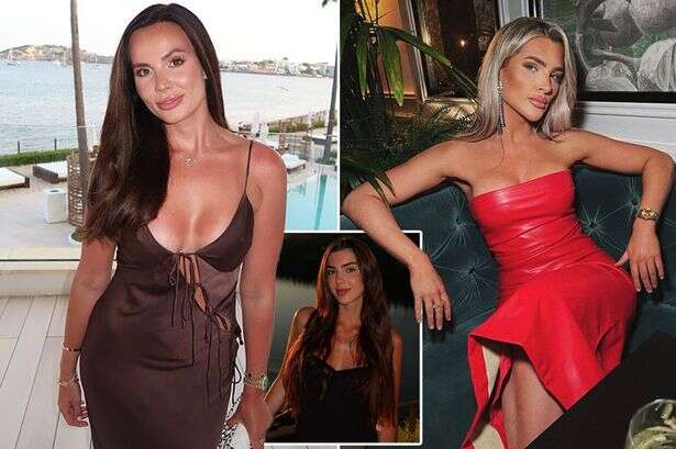 Meet the jaw-dropping England and Greece WAGs who will bring the glam to Wembley