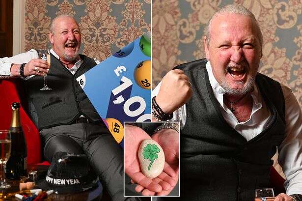 Brit who won EuroMillions New Year's Eve jackpot says partner 'concerned he'd spend it all in B&M'