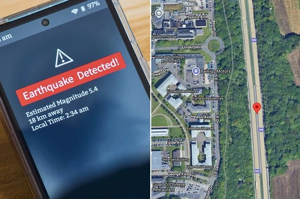 UK struck by six more earthquakes as quadruple hits in six hours – and M6 epicentre