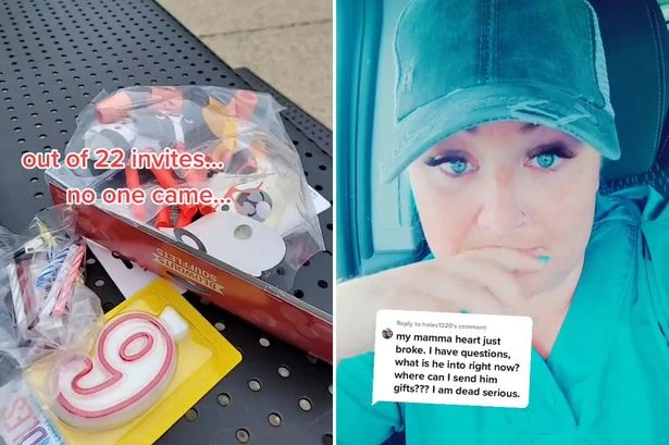 Mum devastated as she invites 22 guests to son's birthday and no one turns up