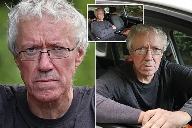 Man lives in a layby in a 14ft Vauxhall Meriva for weeks and has an office in front seat