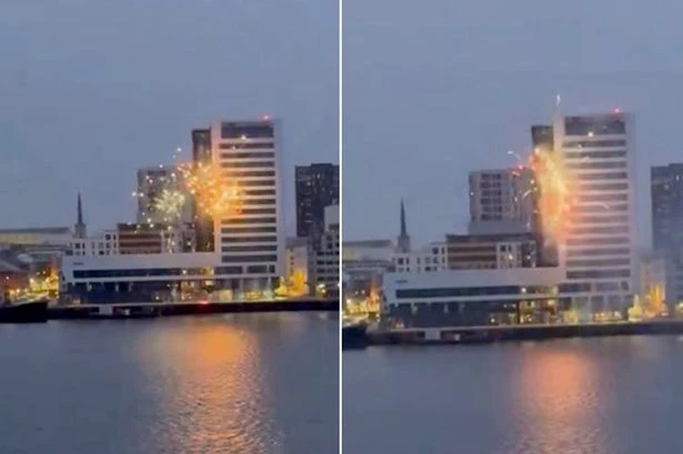 Bodo/Glimt fans set fireworks off outside Tottenham hotel at 2am 'but it's still light'