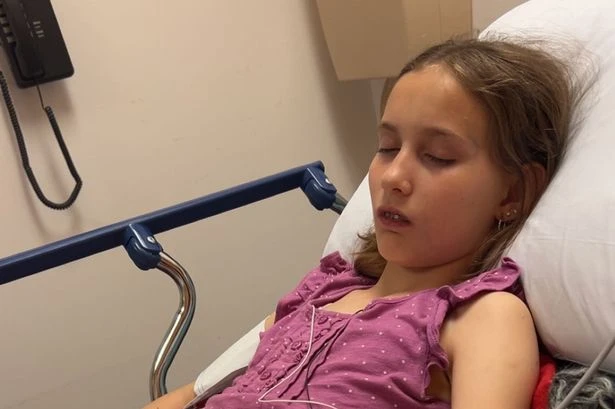 Girl, 9 slices legs open in tin lid horror but uses Walking Dead skills to save own life