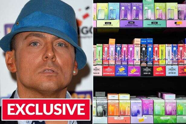 'I had vaping addiction like Paul Danan – it got so bad I took vape to bed'