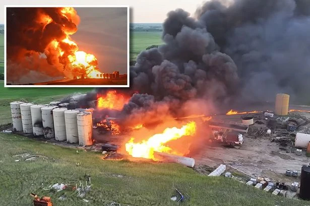 Massive fireballs rain down from the sky as people declare 'this is WW3 – it's over'