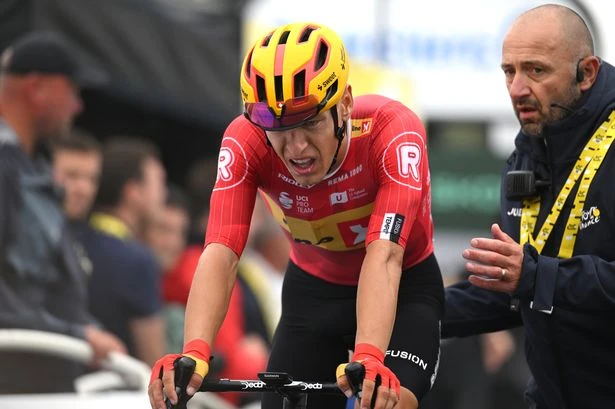Tour star taken to hospital and given oxygen after collapsing on iconic climb