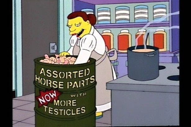 We could be eating horse meat without knowing in new scandal predicted by The Simpsons