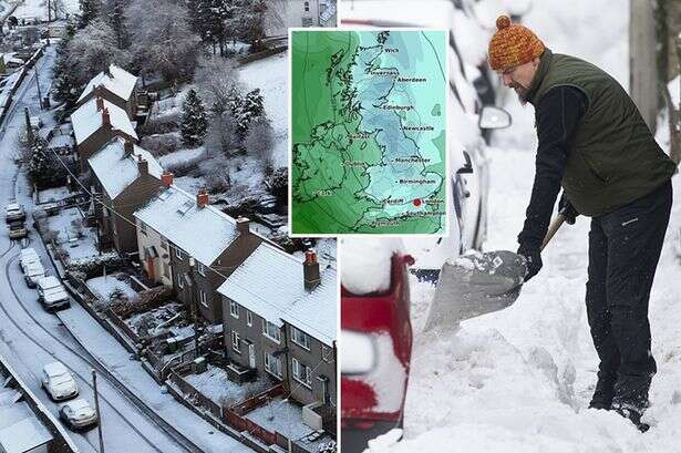 Met Office confirms when first snow will hit UK with verdict on '150-mile-long blast'