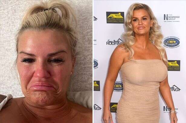 Devastated Kerry Katona in tears as she announces death of her ‘childhood sweetheart’