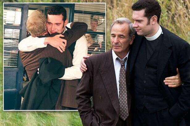 Grantchester's Tom Brittney 'could not stop crying' after decision to quit show