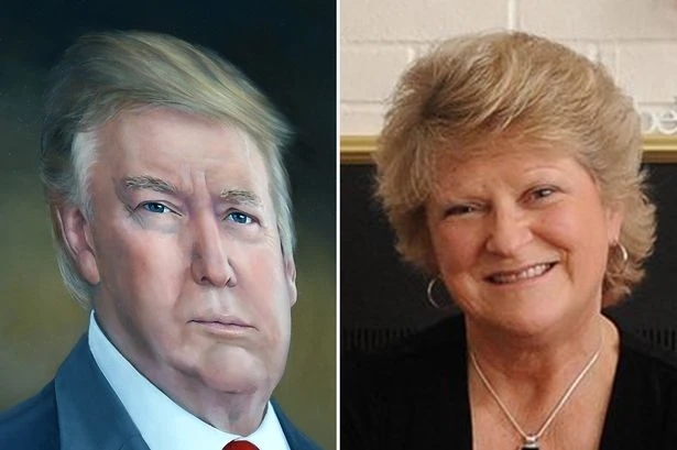 Artist behind 'worst Donald Trump portrait ever' says her life has taken a bad turn