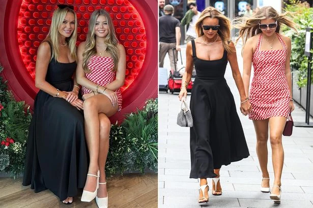 Amanda Holden and daughter Lexi dazzle in glam snaps as they enjoy day at Wimbledon