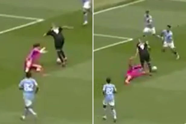 James Trafford has 'all-time disasterclass' after avoiding 'stonewall' red card